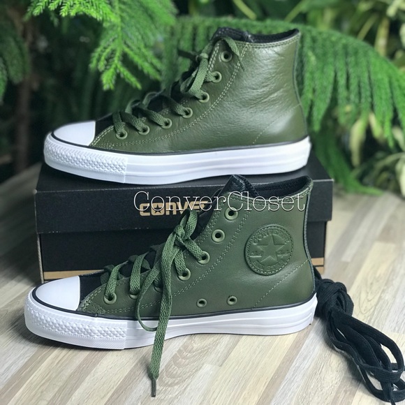 NWT Converse Ctas Pro HI Herbal WMNS AUTHENTIC - Picture 6 of 7
